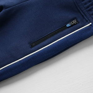 Exclusive Quality Blue Zip Pocket Fleece Jogger Trouser For Kids (121435)