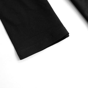 Imported Premium Quality Black Soft Cotton  Capri For Girls (120771)