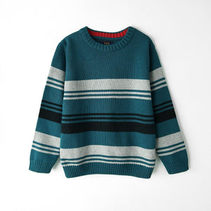 Premium Quality Striped Knit Sweater For Boys (121079)