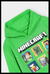 Minecraft Green Hoodie For Boys  – Official Character Print