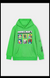 Minecraft Green Hoodie For Boys  – Official Character Print