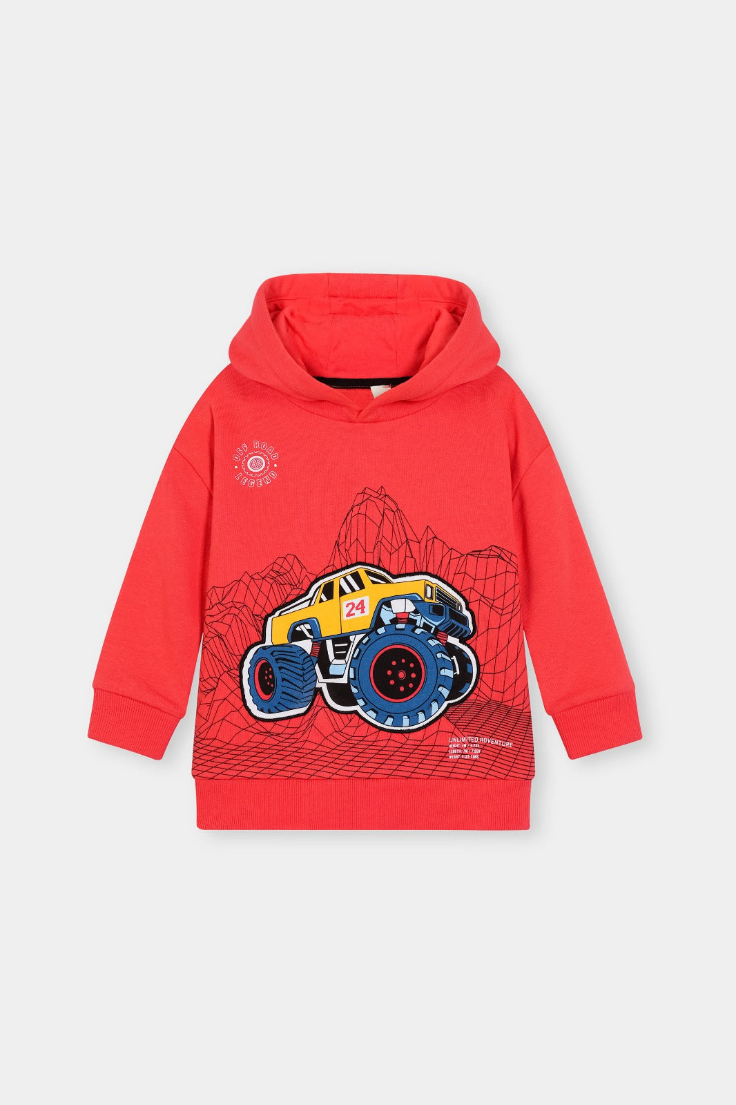 Off-Road Racer Hoodie – Monster Truck Edition For Boys