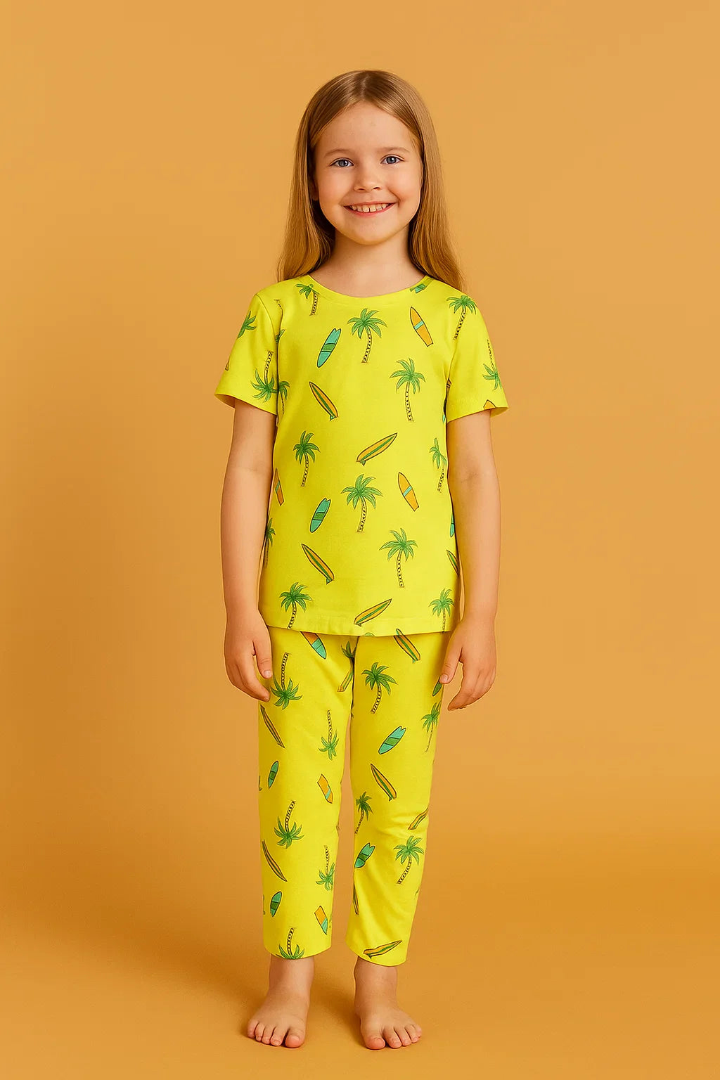 Unisex soft cotton all over printed Suit 2 piece