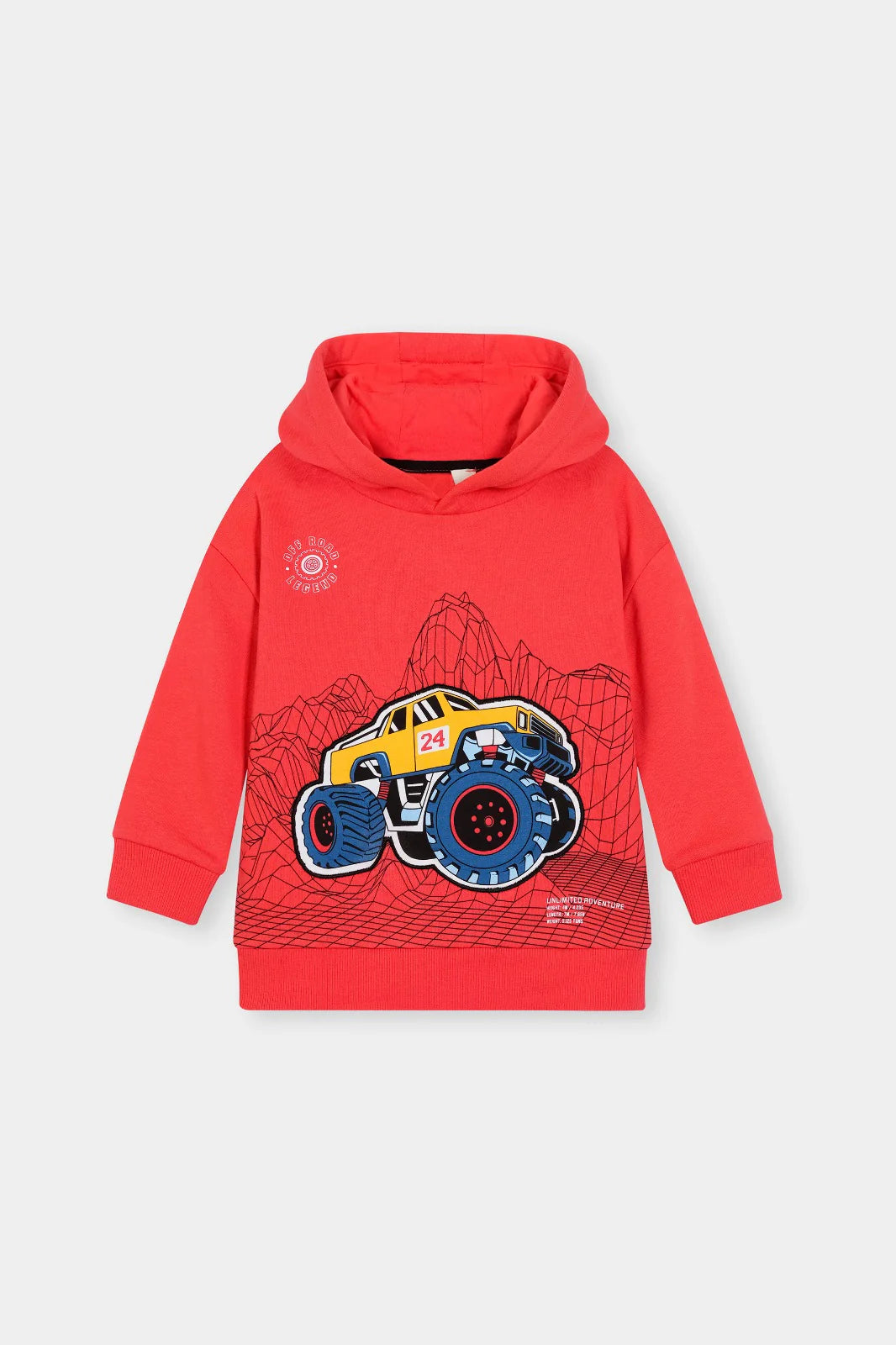 Off-Road Racer Hoodie – Monster Truck Edition For Boys