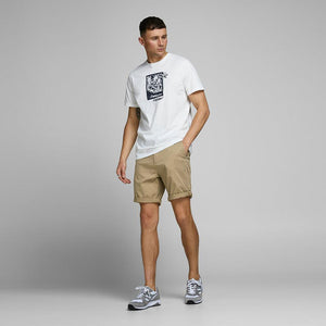 Premium Quality Beige Classic Chino Shorts (2557)