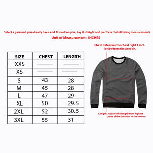 Men's Premium Sweatshirt with Print (30073)