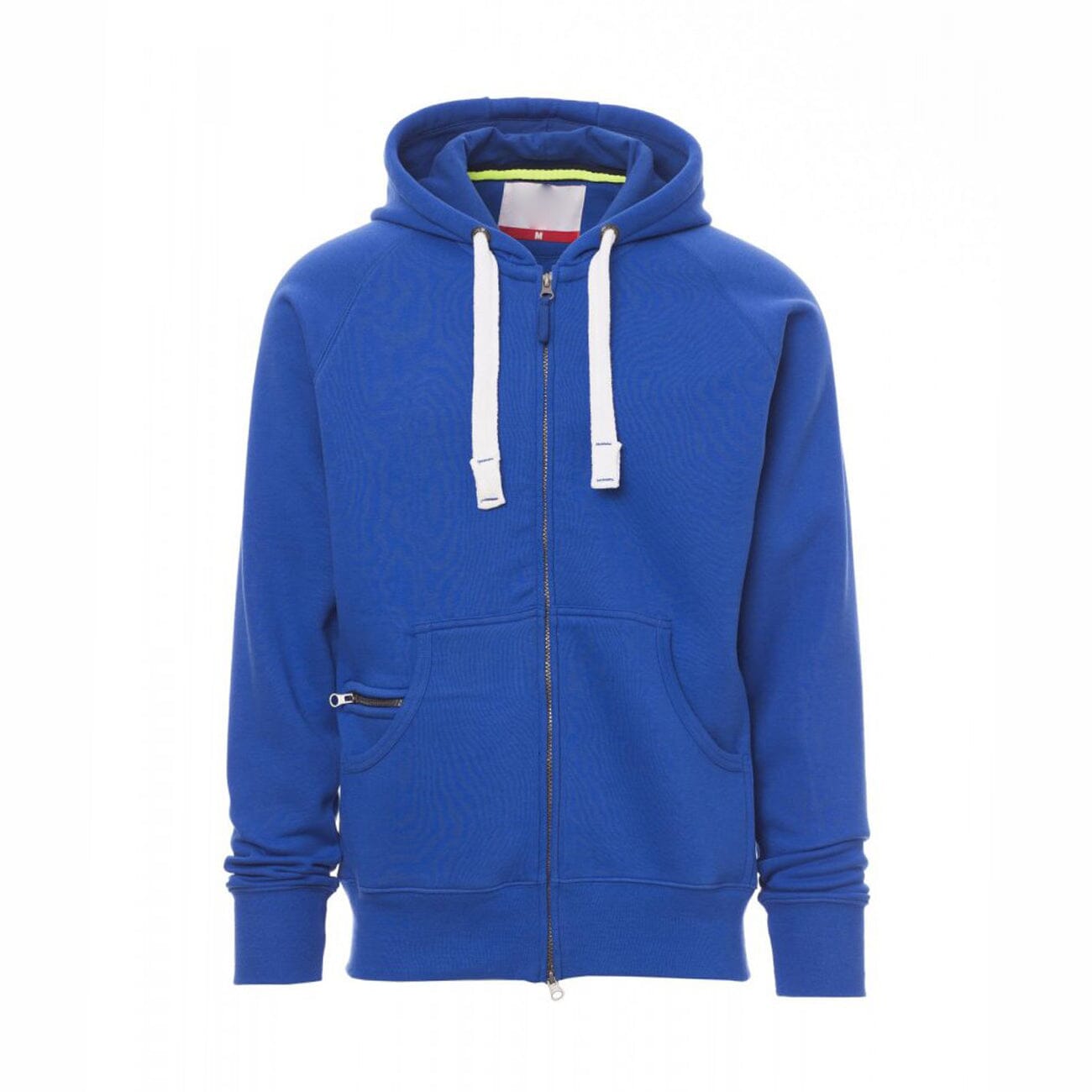 Premium Quality Blue Soft Fleece Zip-Up Jacket With Hoodie For Men (120225)