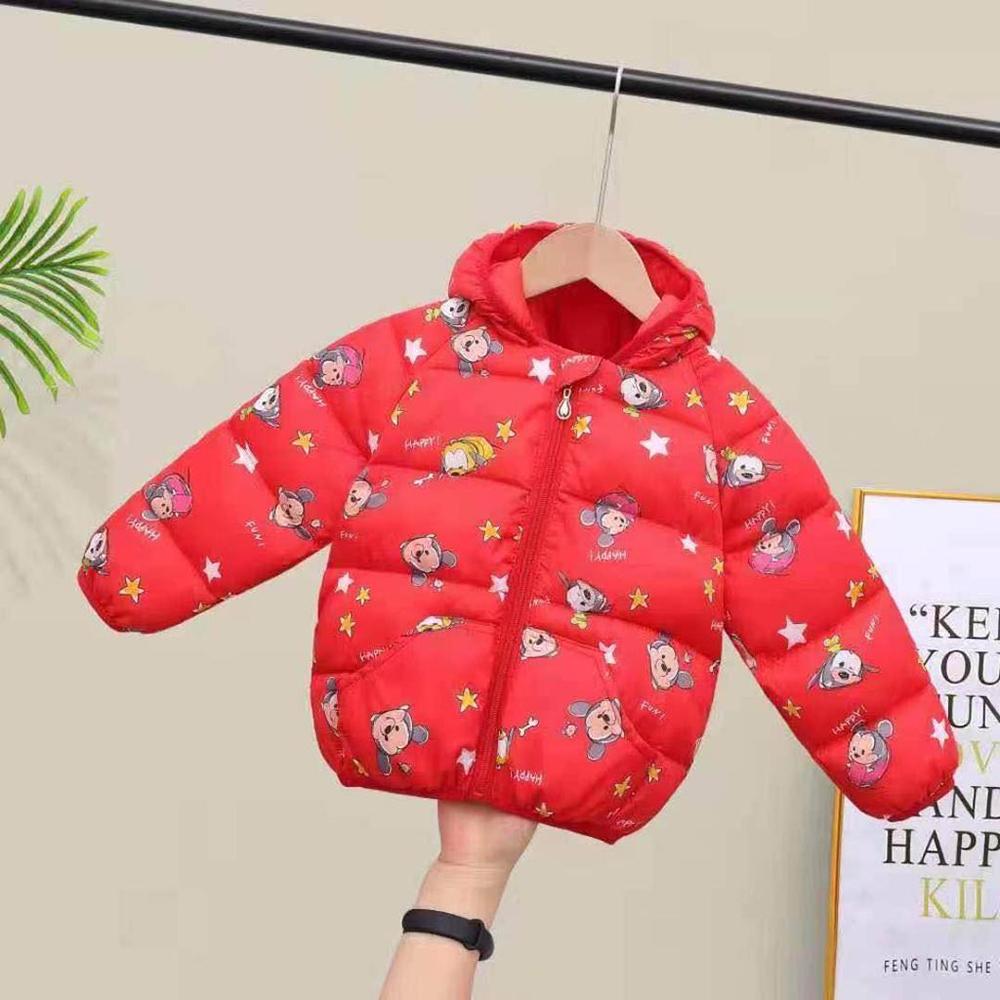 Exclusive Imported All-Over Printed Light Weight Quilted Jacket For Kids (10210)