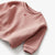 Kids Premium Quality 'Rose Pink' Heart Printed Plush Fleece Sweatshirt (21003)