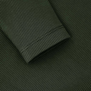 Premium Quality Dark Green 2-Piece Winter Inner Suit For Kids (000063)