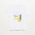 Premium Quality "Fresh" White Cotton Blend T-Shirt For Women (11204)