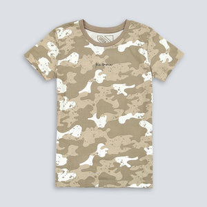 Imported Camo Printed Soft Cotton T-Shirt For Boys (21195)