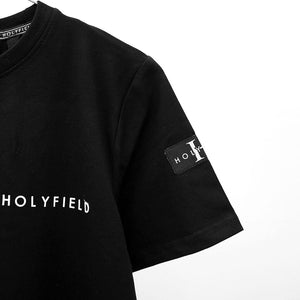 Premium Quality Black "HOLYFIELD" Printed Soft Cotton T-Shirt For Kids (120324)
