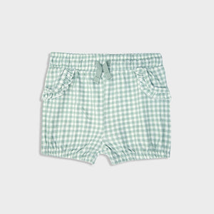 Imported Premium Quality Green Soft Cotton Short For Girls (120351)