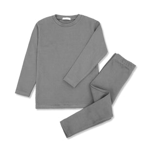Premium Quality "Grey" Winter 2 Piece Inner Suit For Kids (21928)