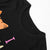 Imported Black Slogan Printed Soft Cotton T-Shirt For Girls (120428)
