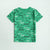 Imported Green All-Over Printed T-Shirt For Boys (120438)