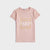 Imported Pink  Printed Soft Cotton T-Shirt For Girls (120407)