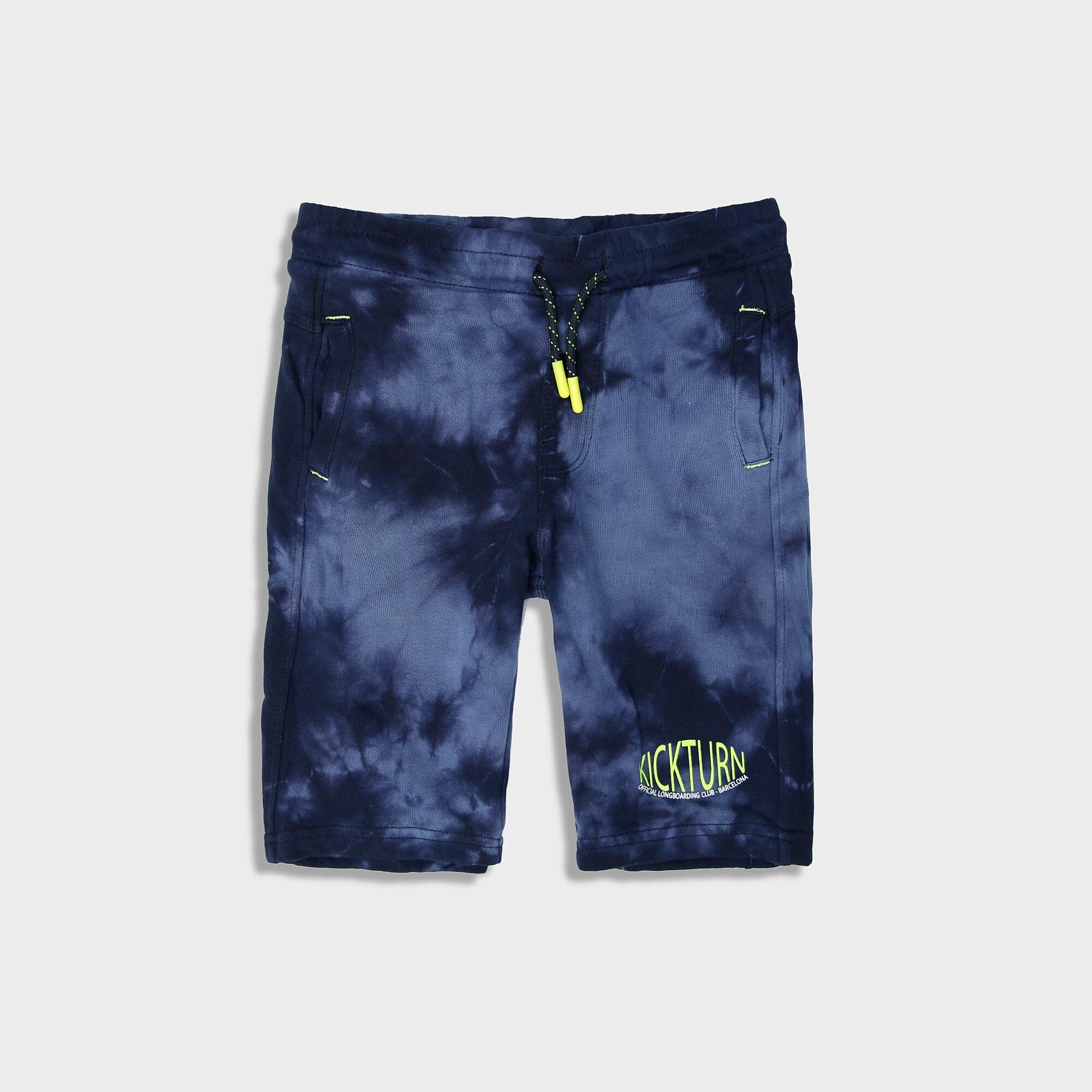 Premium Quality Blue Tie and Dye Soft Short For Boys (120463)