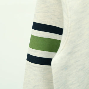 Premium Quality Grey Graphic Soft Fleece Sweatshirt For Kids (120084)