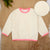 Premium Quality Quilted Sweatshirt With Shoulder Snap Button For Girls (21823)