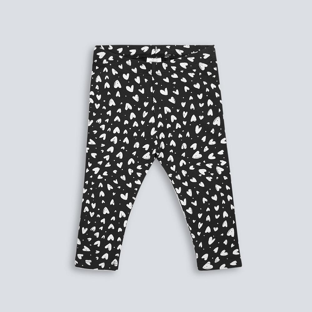 Imported Girls All-Over Printed Cotton Legging (21211)