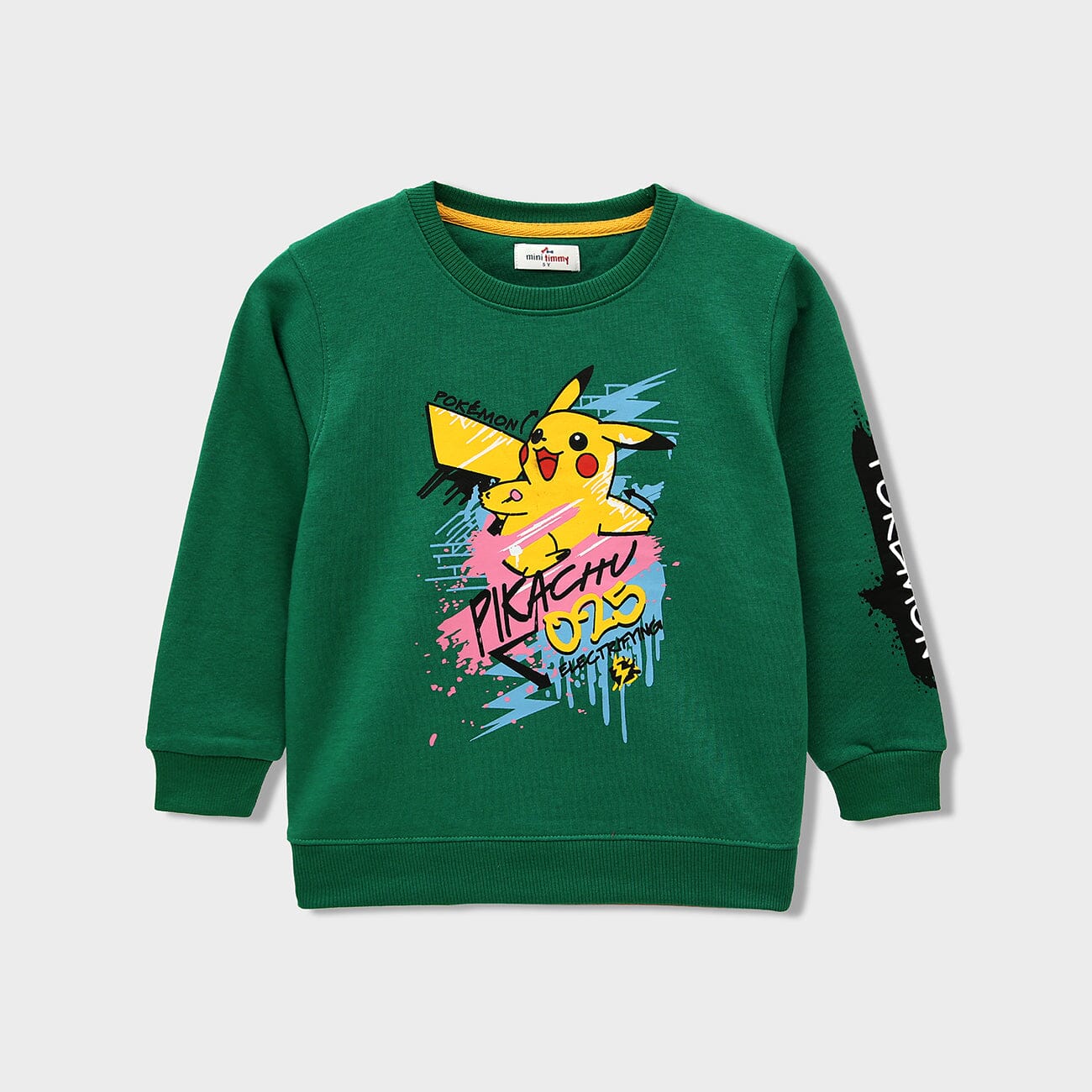 Premium Quality "Pikachu" Soft Sweatshirt For Kids (120092)