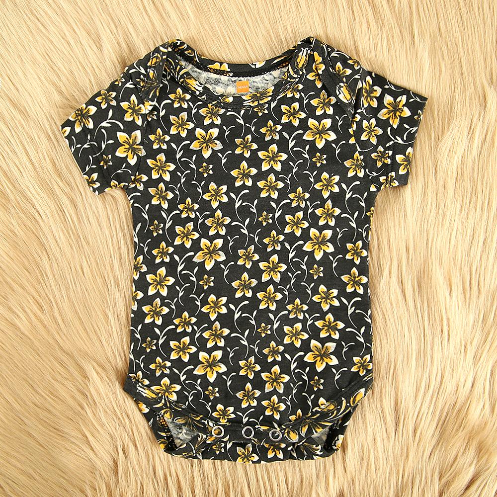 Imported Girls All-Over Printed Soft Cotton Romper (21261)