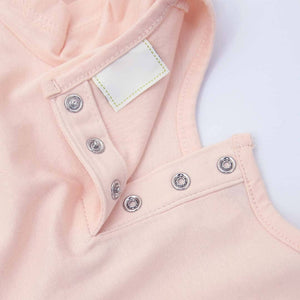 Imported Pink Printed Soft Cotton T-Shirt For Girls (120520)