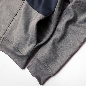 Men Exclusive Mock Neck Color Block Zip-up jacket (30176)