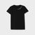 Imported Black Embroided Soft Cotton T-Shirt For Girls (120568)