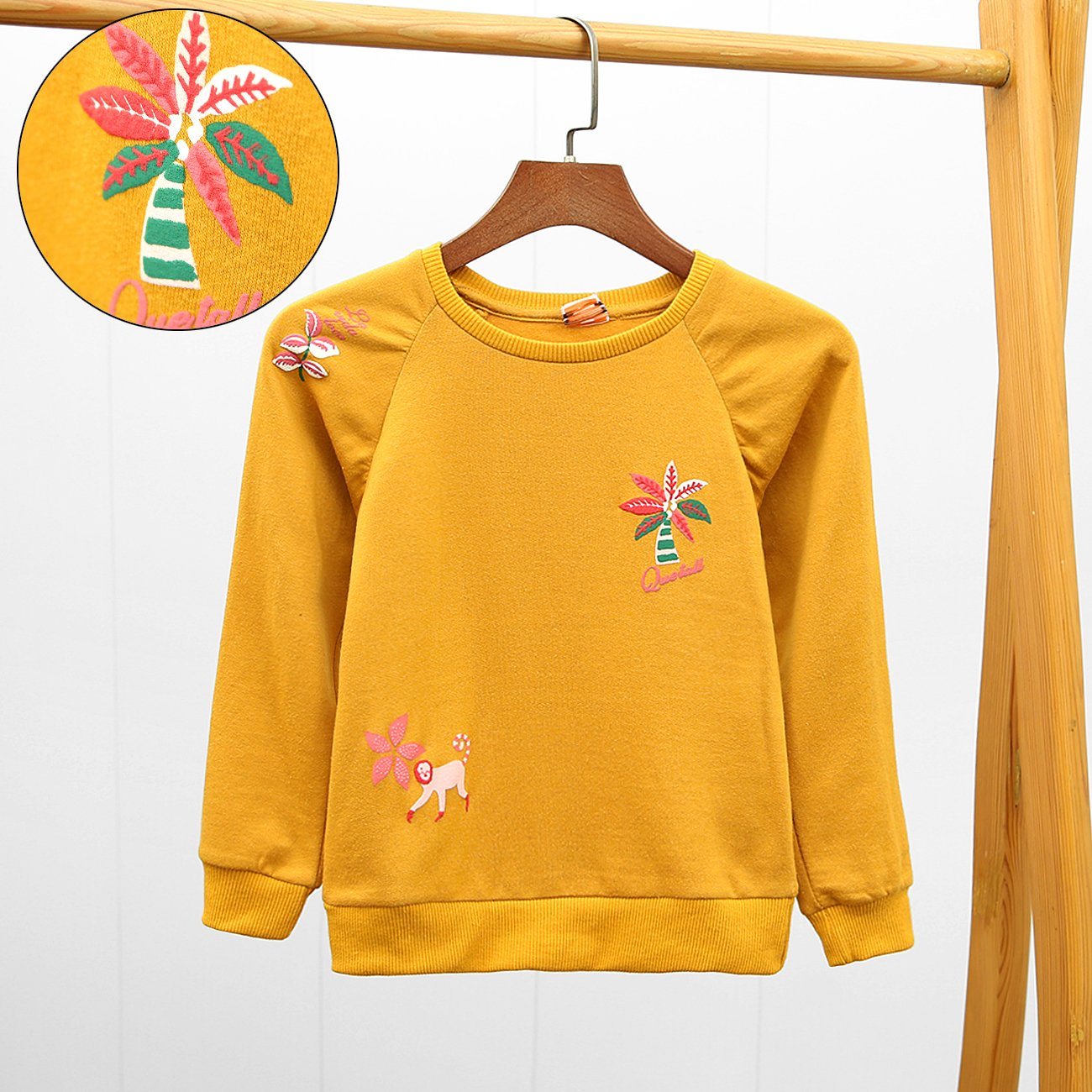 Premium Quality Embroided Fashion SweatShirt For Girls (21954)