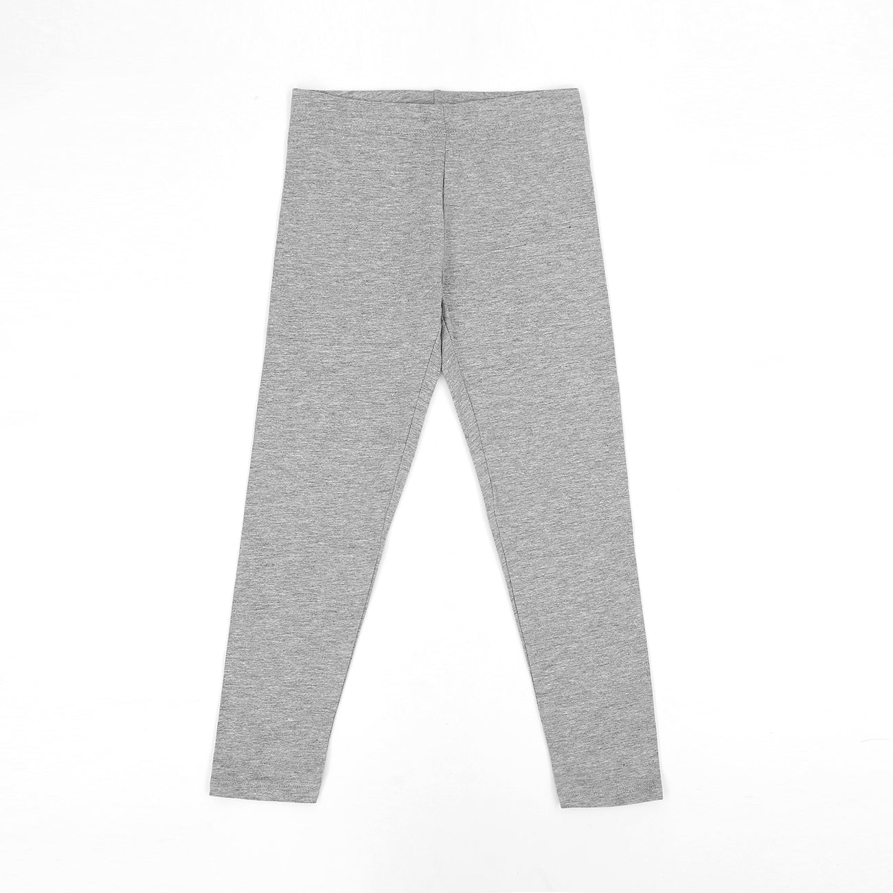 Imported Grey Soft Cotton Stretch Legging For Girls (11574)