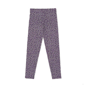 Imported All-Over Floral Printed Soft Cotton Stretch Legging For Girls (11566)