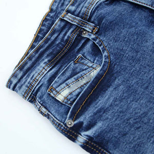 Imported Premium Quality Light Blue "Slim Fit" Stretch Soft Jeans For Men (120575)