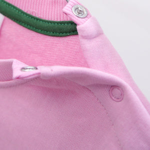 Premium Quality Pink Embroidered "Be Kind" Soft Cotton Sweatshirt For Girls (120157)