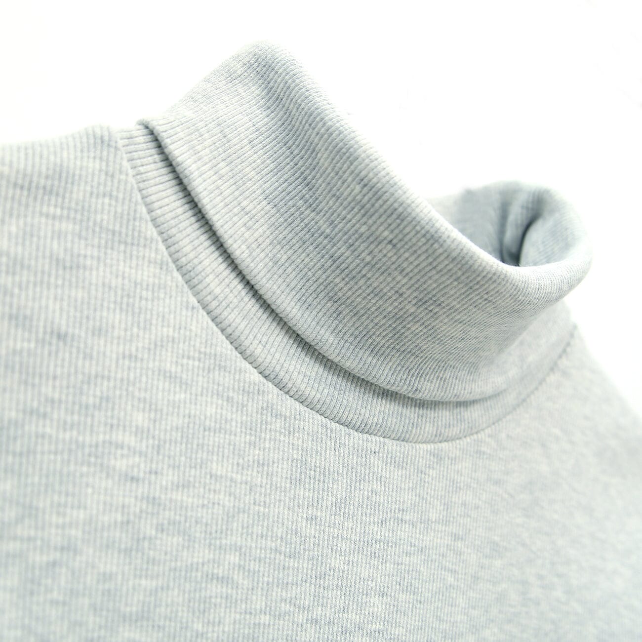 Premium Quality Grey Turtle Neck Sweatshirt For Men (120159)