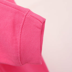 Premium Quality Pink Soft Fleece Jogger Trouser For Girls (120072)