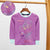 Premium Quality Imported Plush Soft Cotton Graphic T-Shirt For Girls (22033)