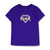 Imported Girls Sequin Heart Embroided Cotton T-Shirt (21270)