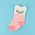 Baby Cartoon Face Soft Socks For Newborn to 6 Months (30237)