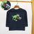 Premium Quality Imported Navy "Dino Ride It" Graphic T-Shirt For Boys (22048)