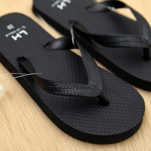Imported Breezer Black Flip Flop Slippers For kids (21382)