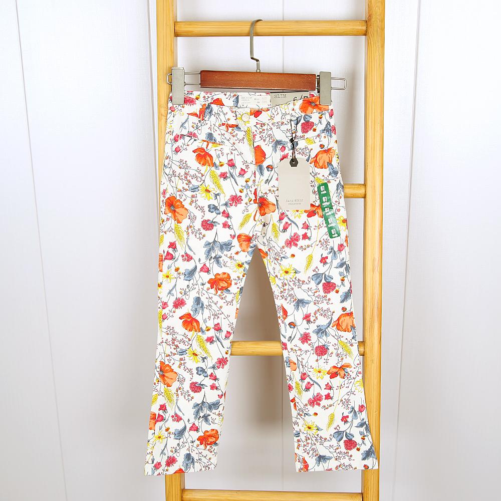 Exclusive Imported Multi Casual Floral Cotton Pant For Girls (21095)