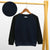 Premium Quality Black Contrasting Raglan Sleeve Sweatshirt For Kids (10087)