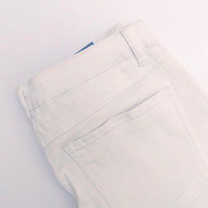 Lft women white 'super skinny' stretch jeans (1587)