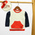 Exclusive Kangaroo Pocket Sweatshirt For Kids with Shoulder Snap Button (10130)