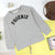 Premium Fabric Applique Embroidered Sweatshirt For Boys (30114)