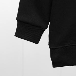Premium Quality Chest & Sleeves Printed Fleece Sweatshirt For Girls (10218)