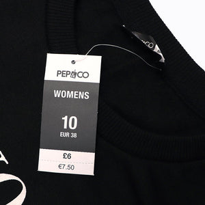 Women Crew Neck Oversized Fleece Printed Sweatshirt (30089)